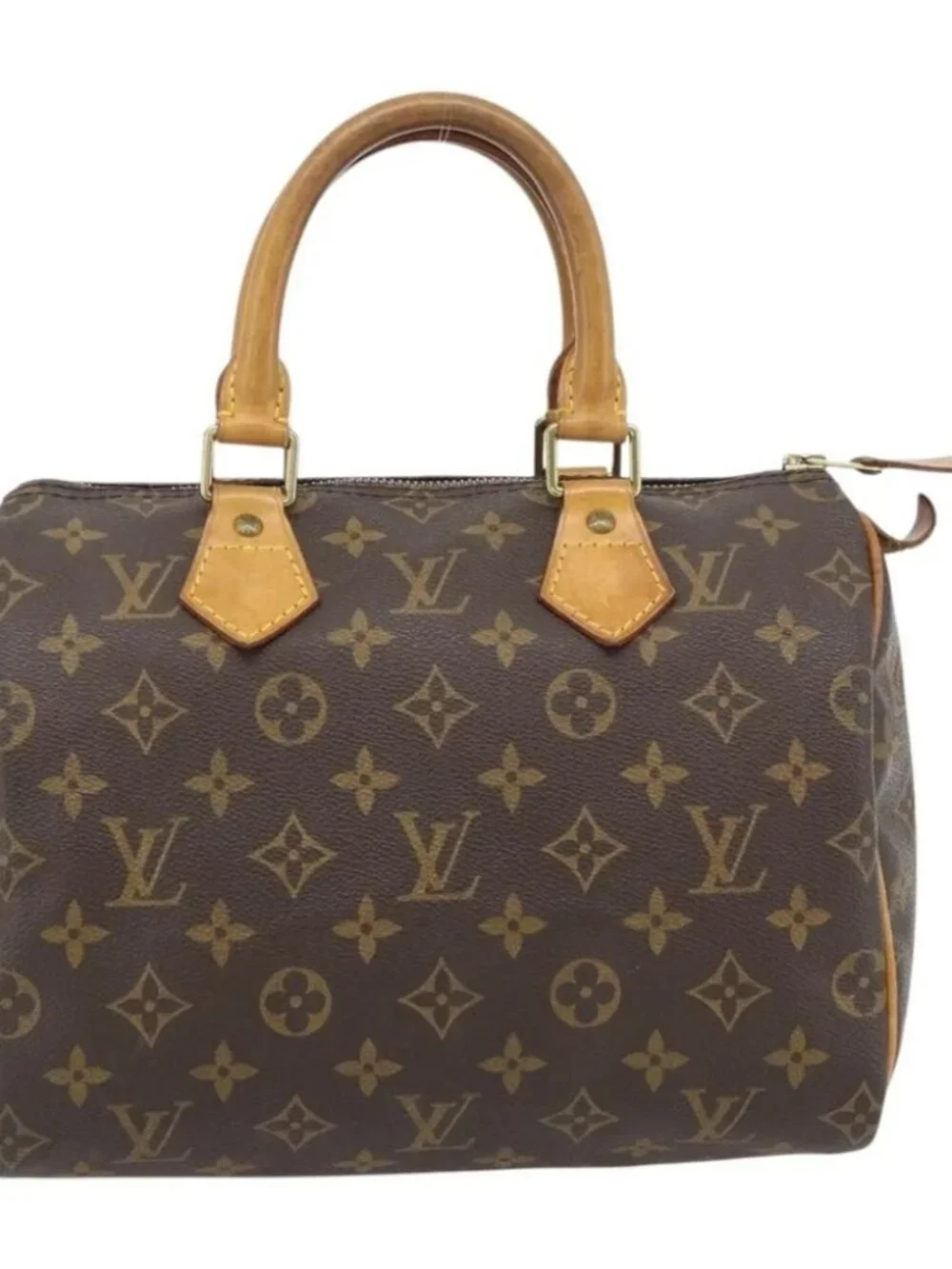 LOUIS VUITTON Monogram Speedy 25 Hand Bag M41528 LV Auth 182161A